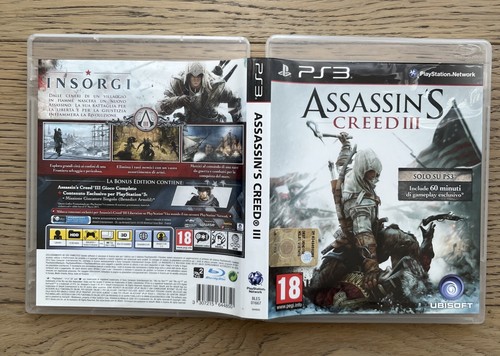 Assassin creed iii - assassin's, ps3